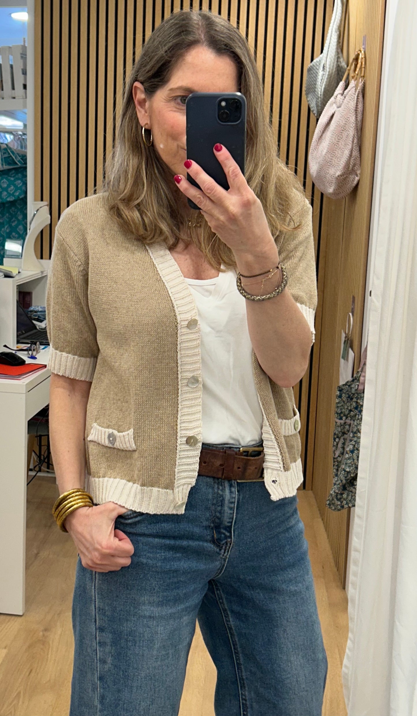 Cárdigan Marieta - Beige