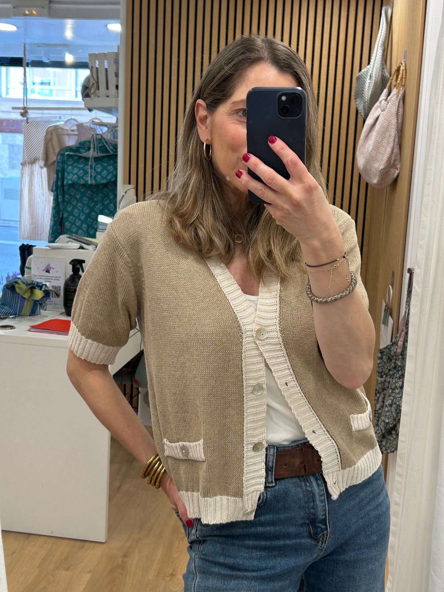 Cárdigan Marieta - Beige