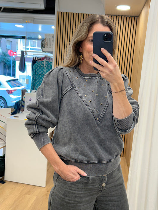 Sudadera Martina Gris