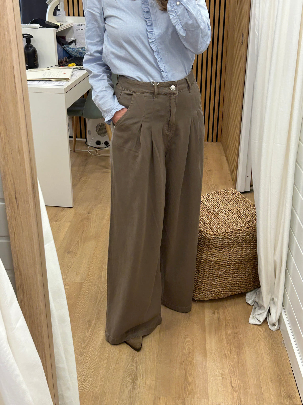 Pantalones Gabriela - Topo