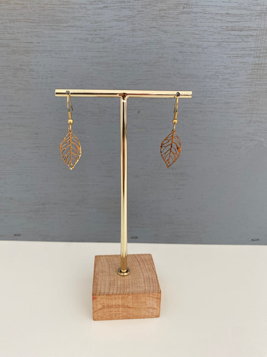 Pendientes Hojitas