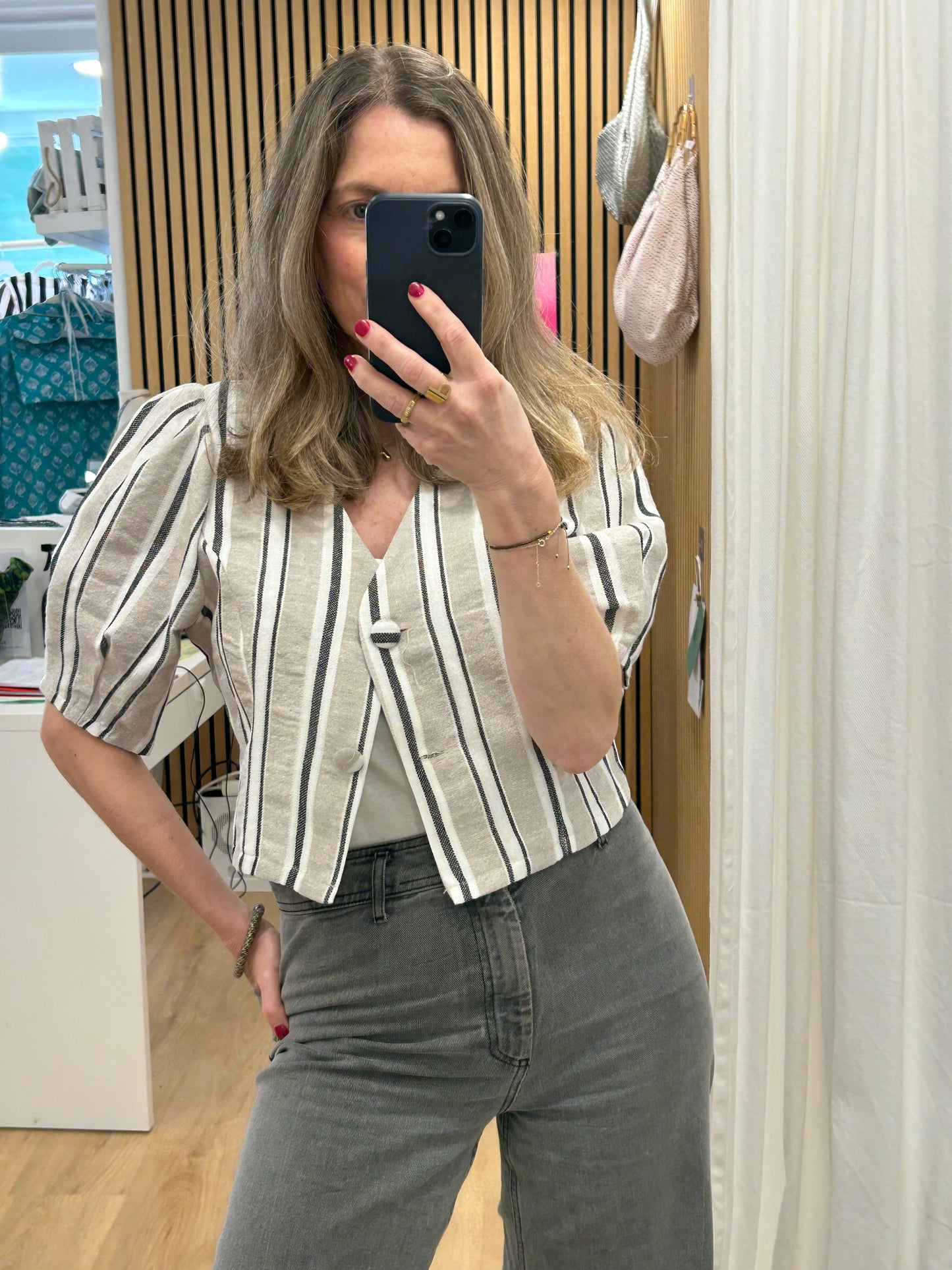 Camisa Lucía - Gris