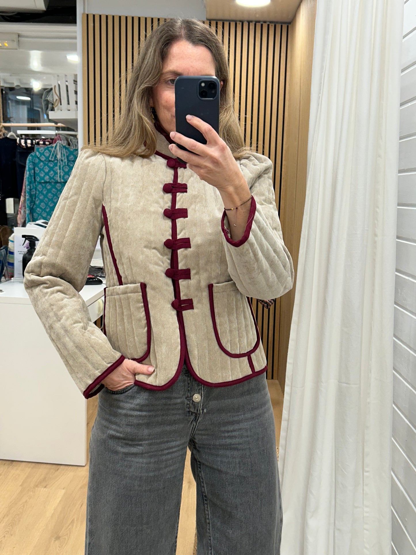 Chaqueta Valentina - Beige