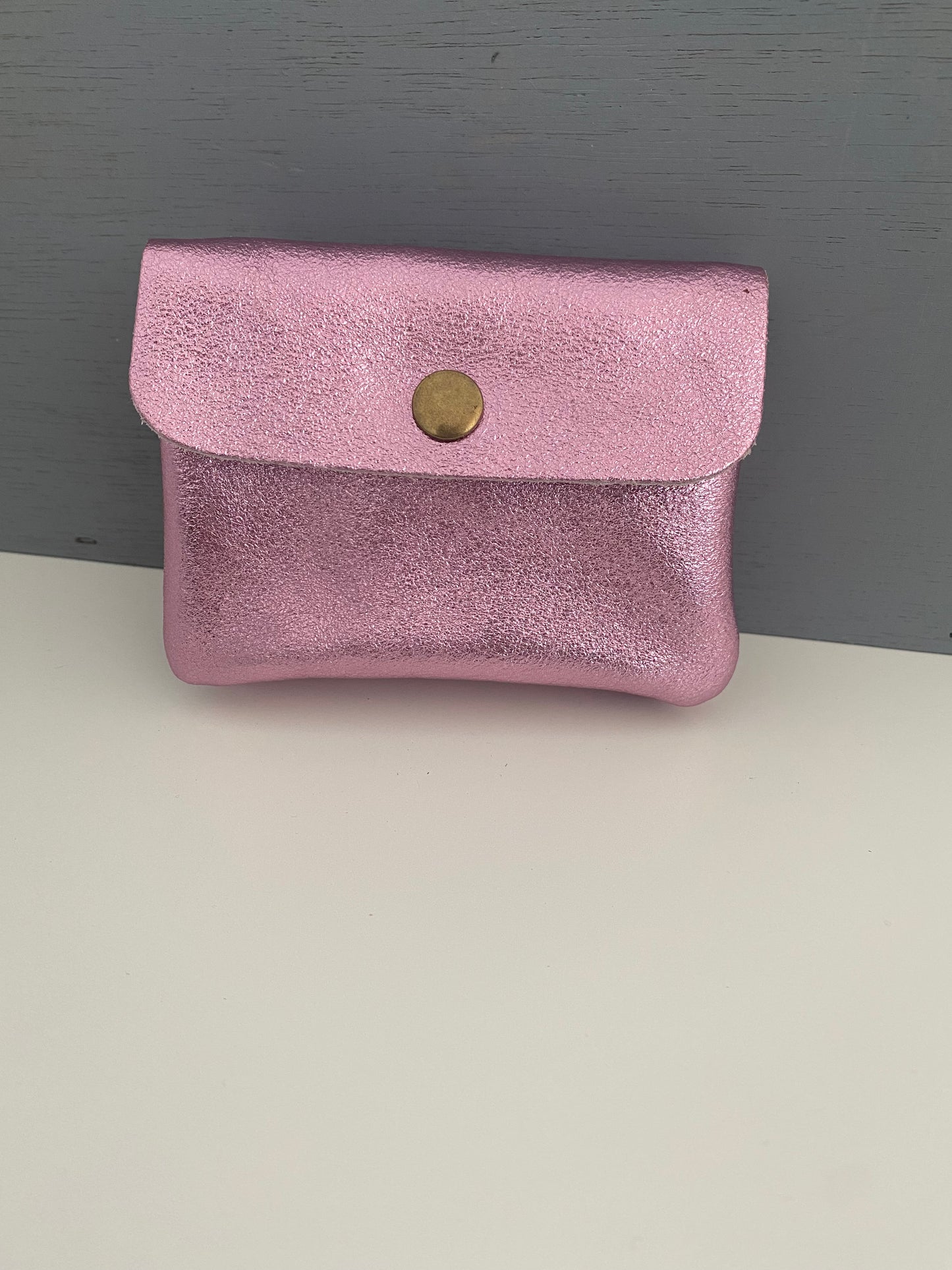 Monedero  de piel (varios colores)