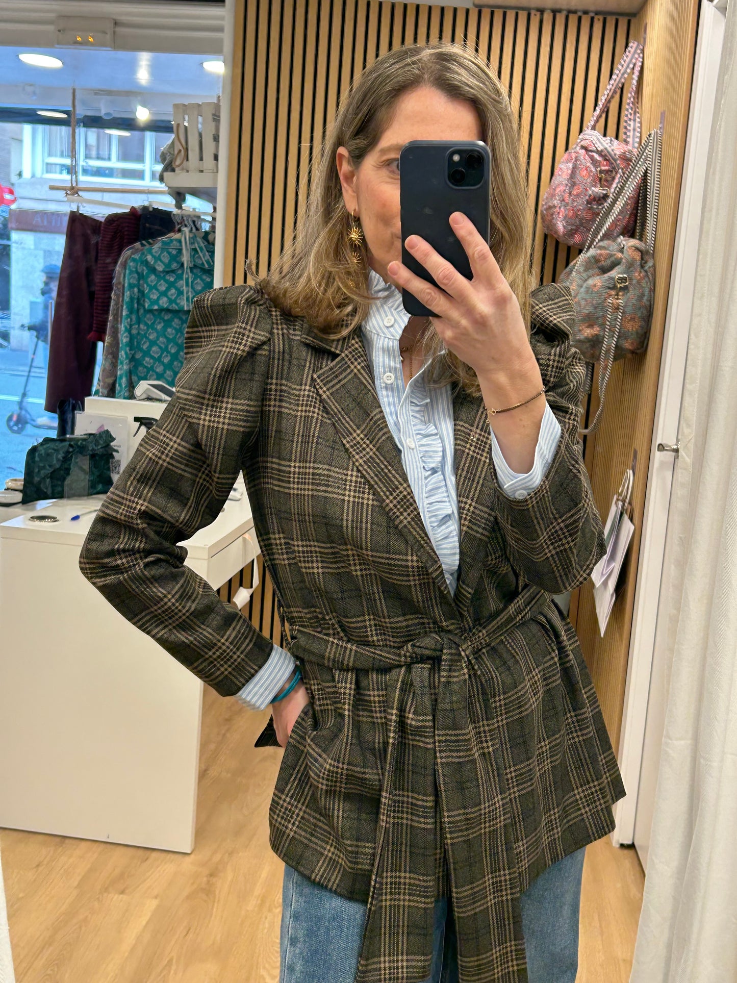 Chaqueta Mariola Príncipe de Gales