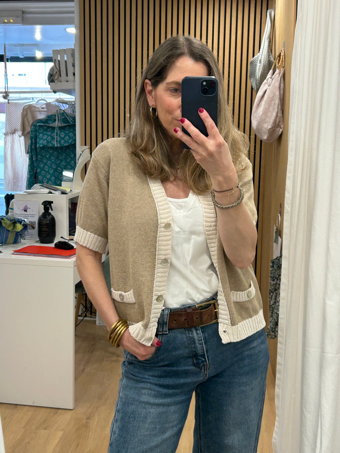 Cárdigan Marieta - Beige