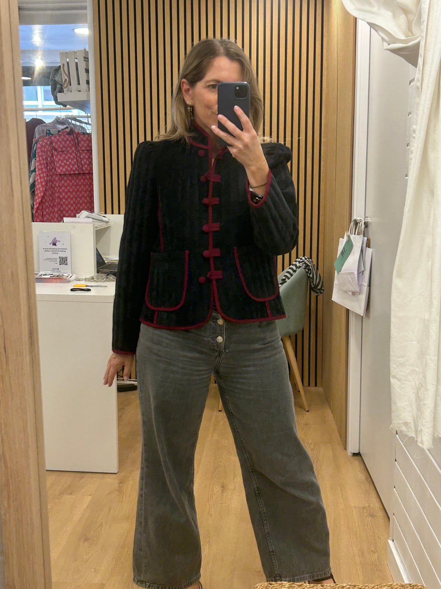 Chaqueta Valentina - Negro