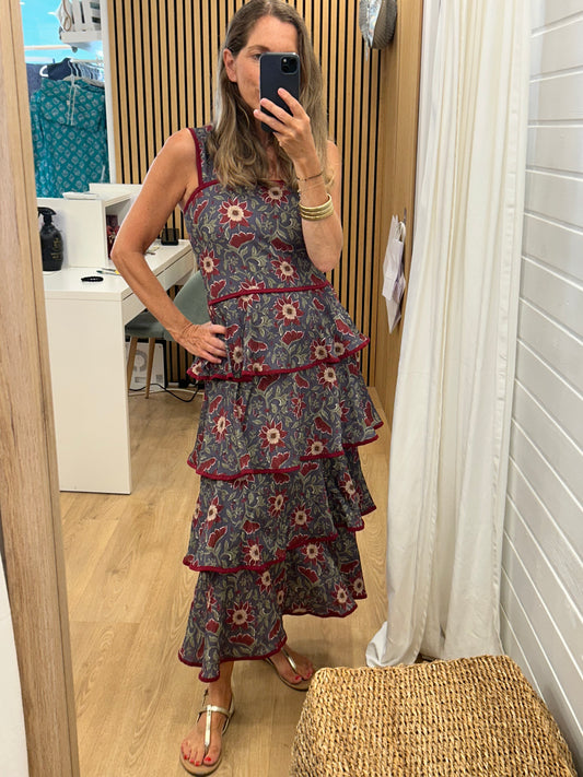 Vestido Inés - azul