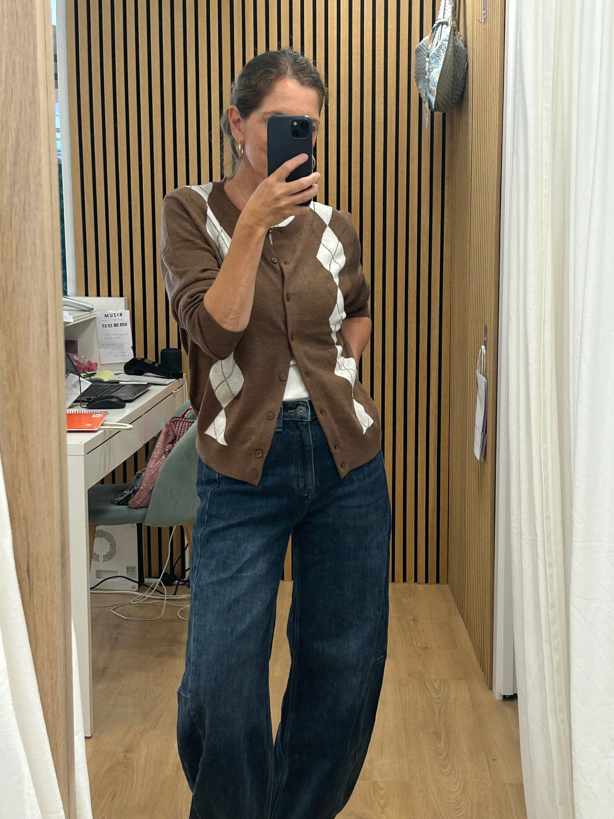 Cardigan Camila Chocolate