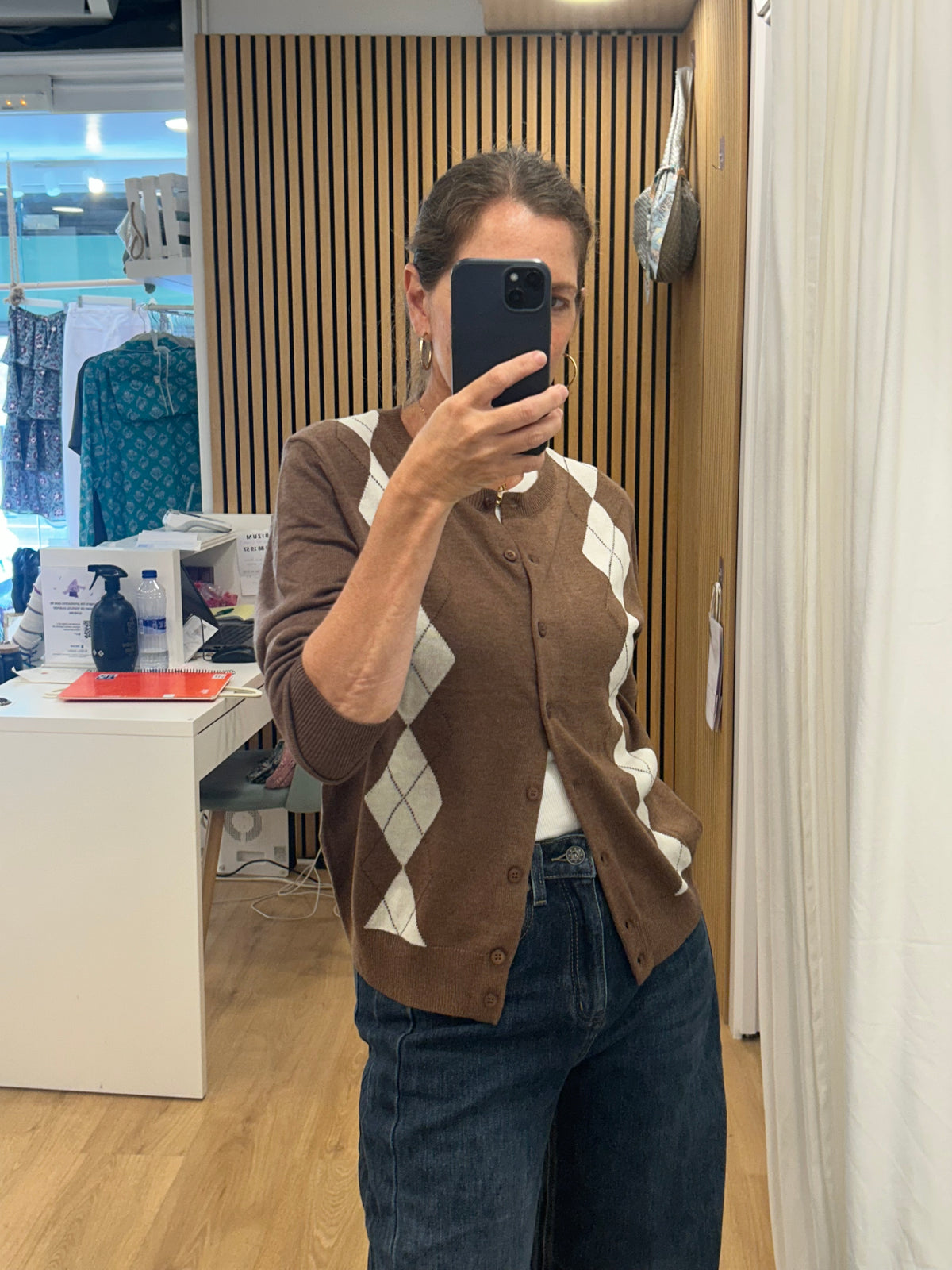 Cardigan Camila Chocolate