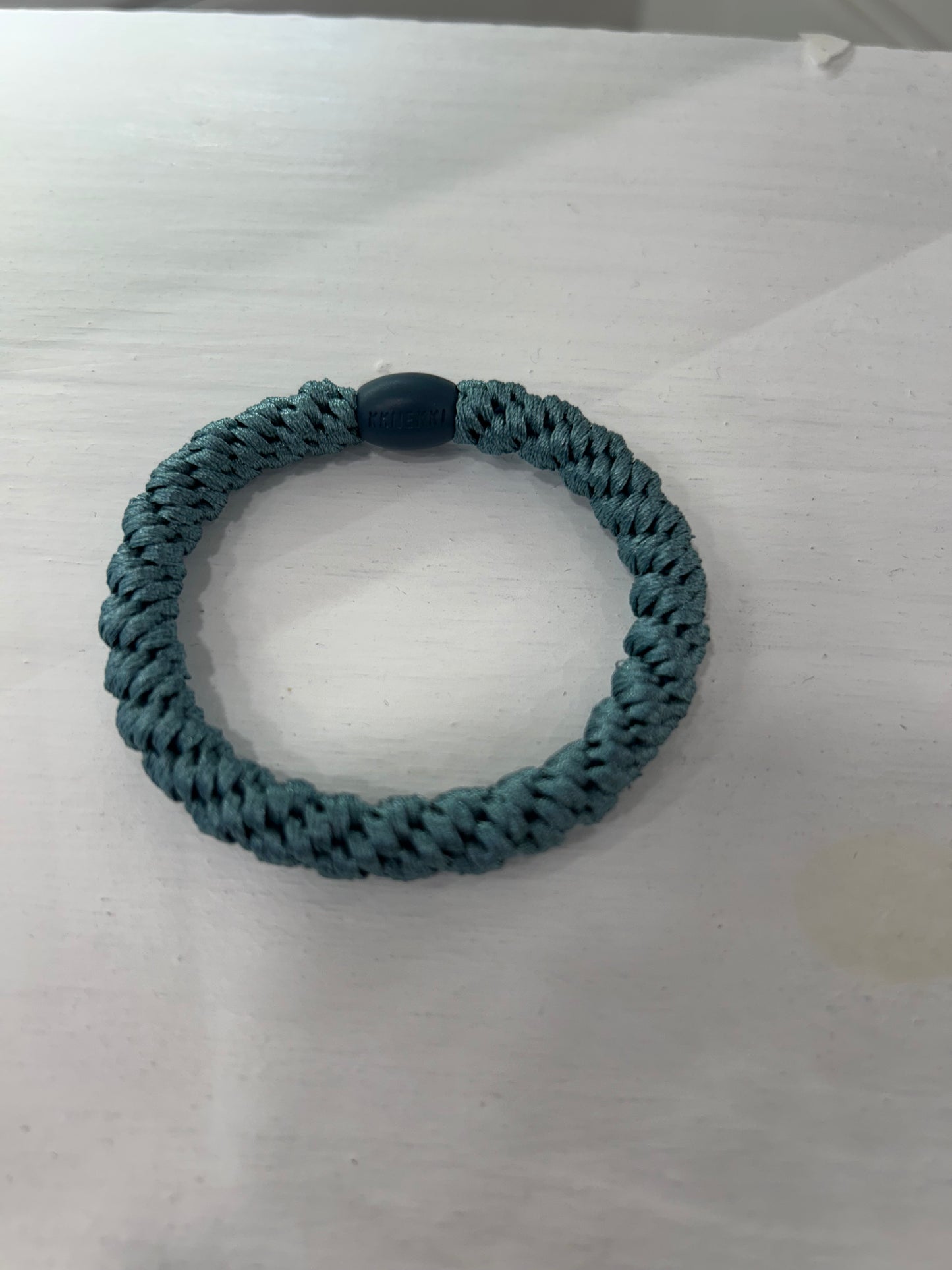 Goma de pelo KKnekki - Verde Agua