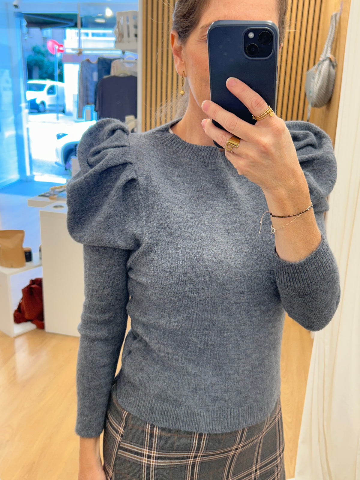 Jersey Violeta - Gris