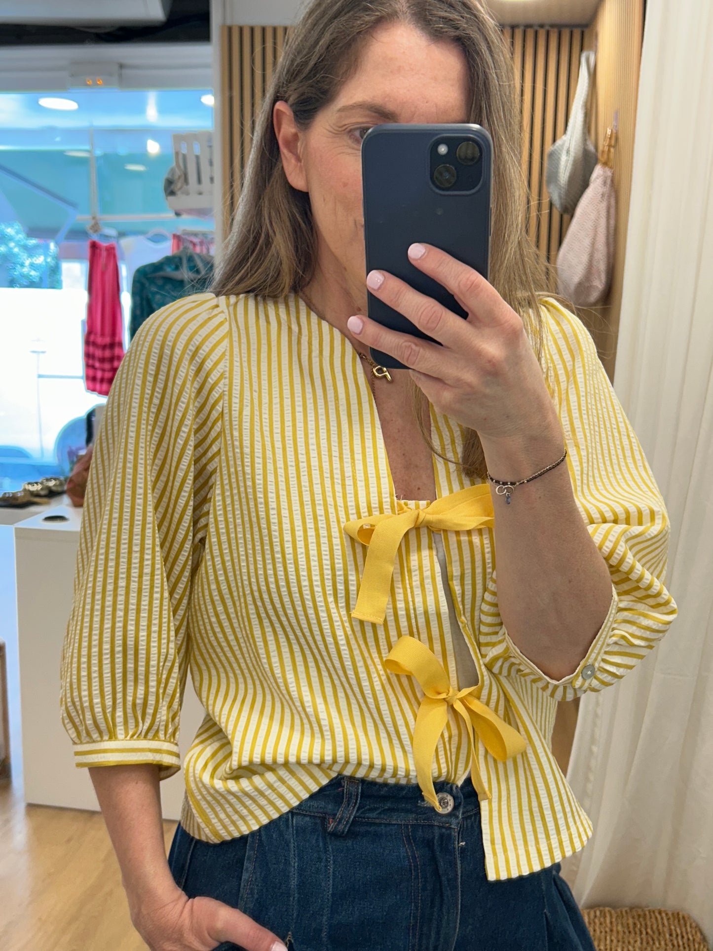 Camisa Candela - Amarillo