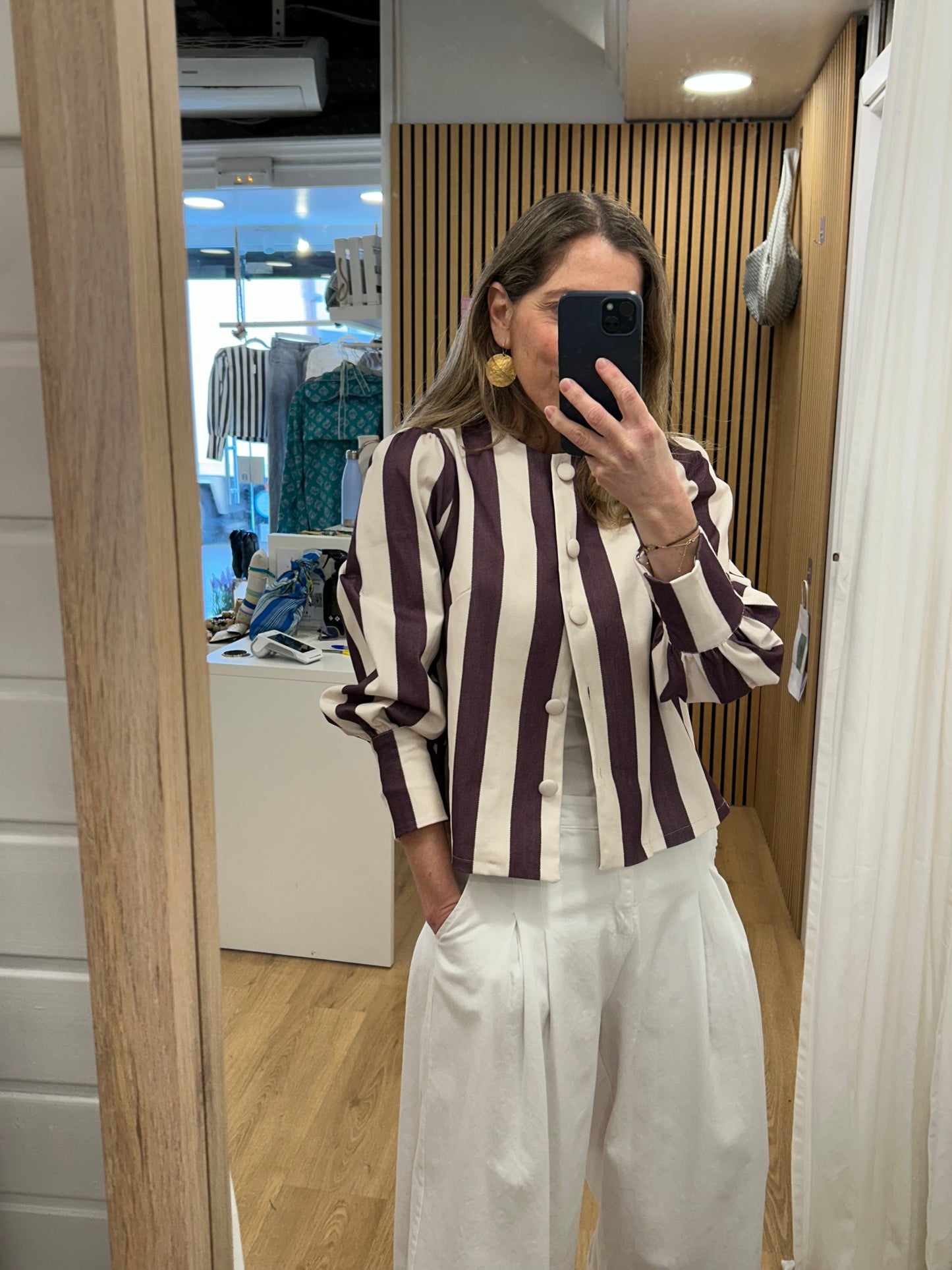 Chaqueta Denia - Berenjena