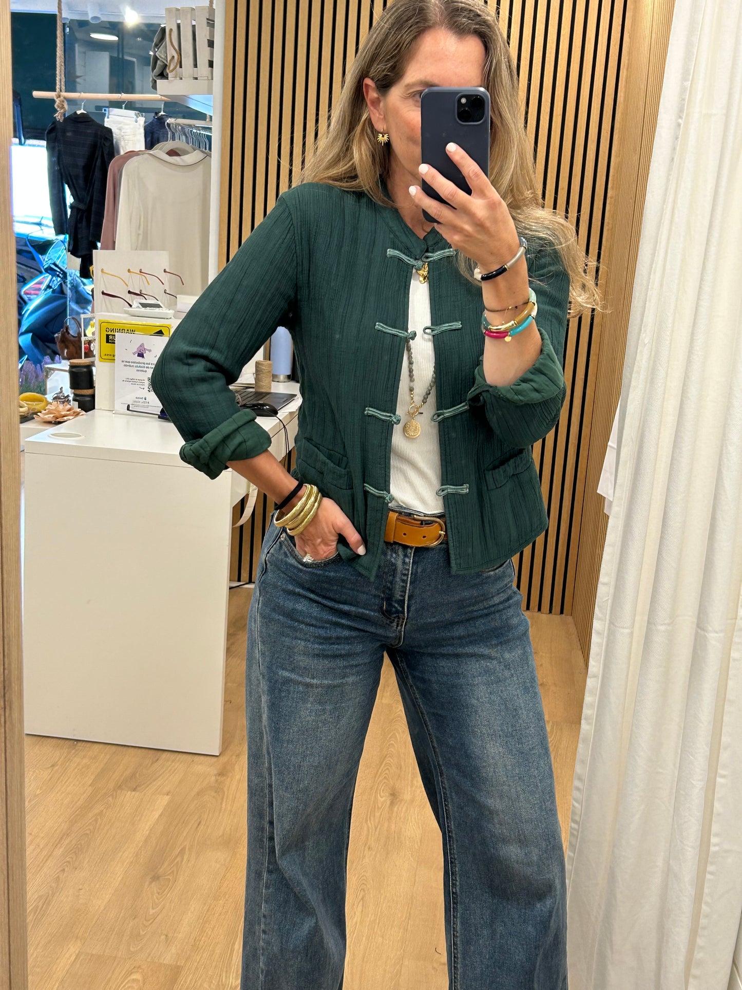 Chaqueta Mía - Verde