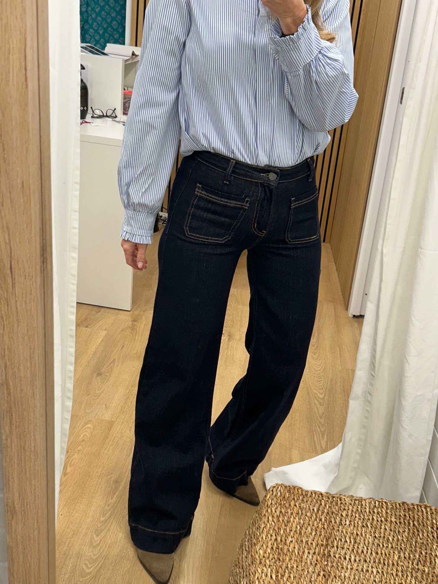 Jeans Valeria Azul Oscuro