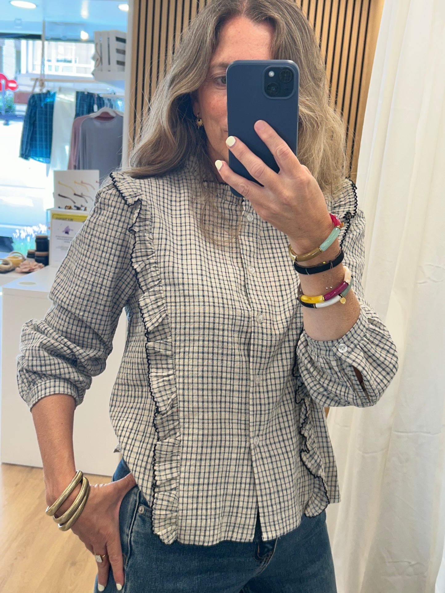 Camisa Delia - Azul