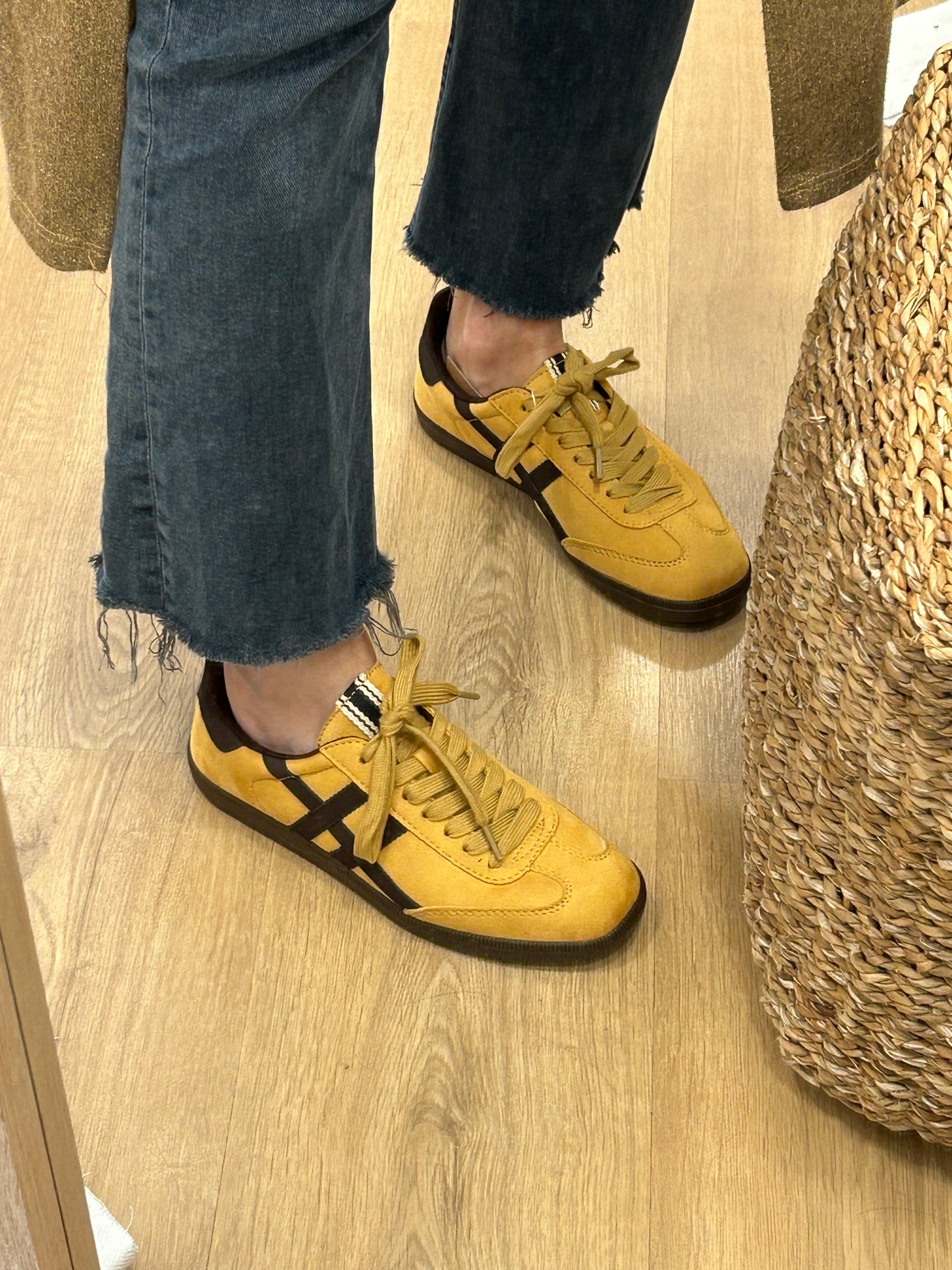 Bambas Autumn - Mostaza & Marrón