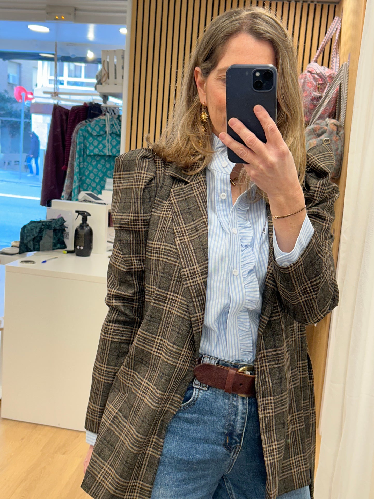 Chaqueta Mariola Príncipe de Gales