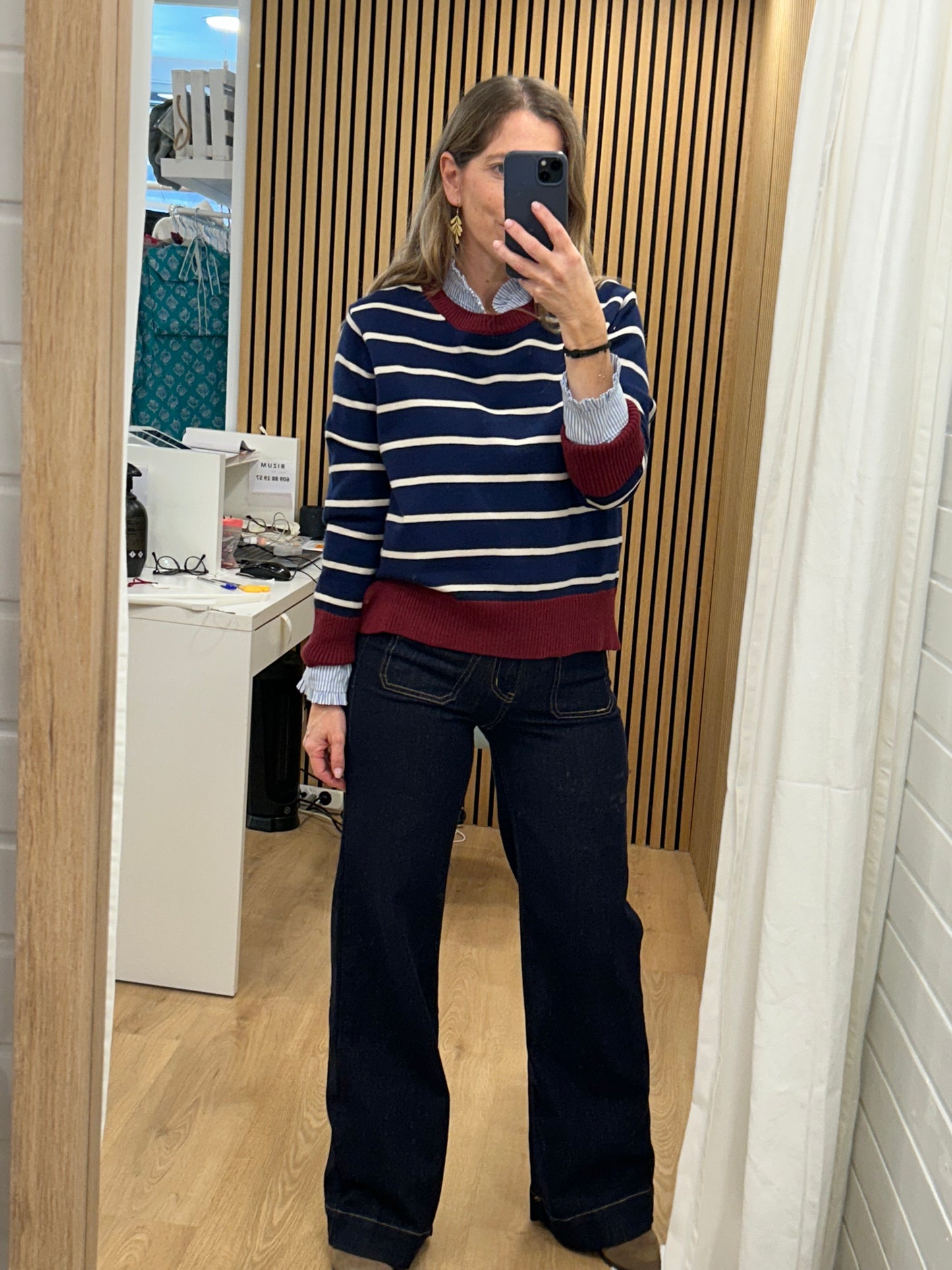 Jeans Valeria Azul Oscuro