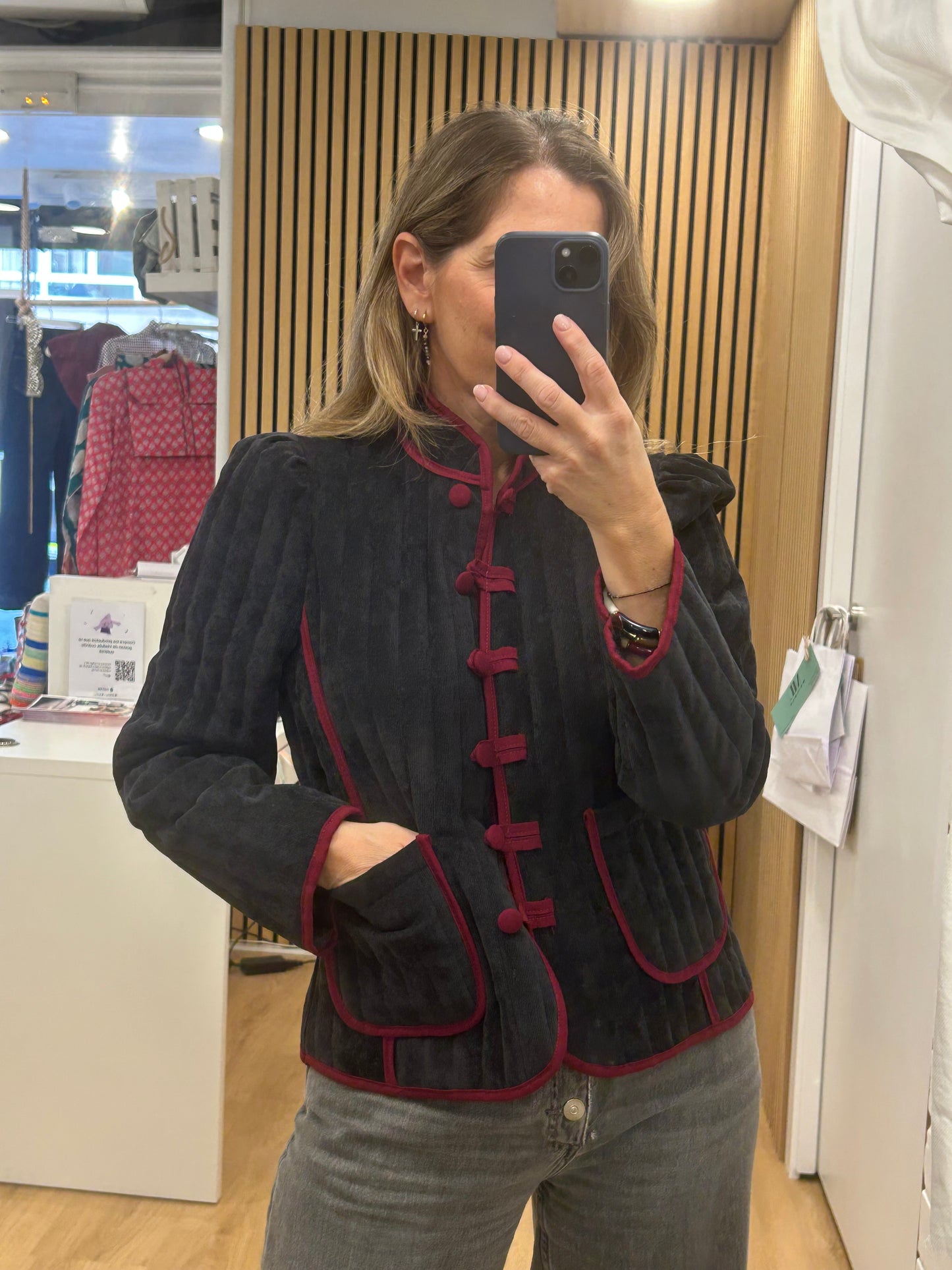 Chaqueta Valentina - Negro