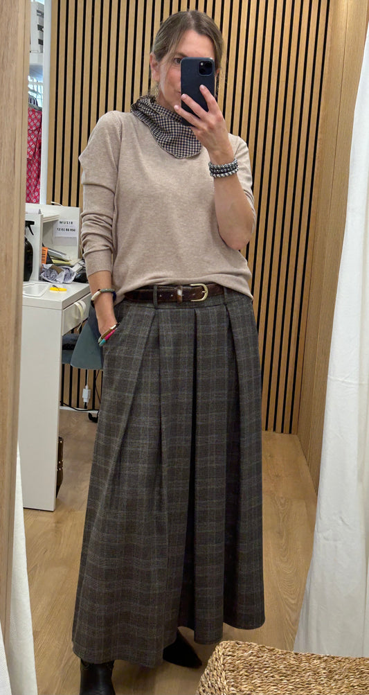 Falda Angela -  Gris