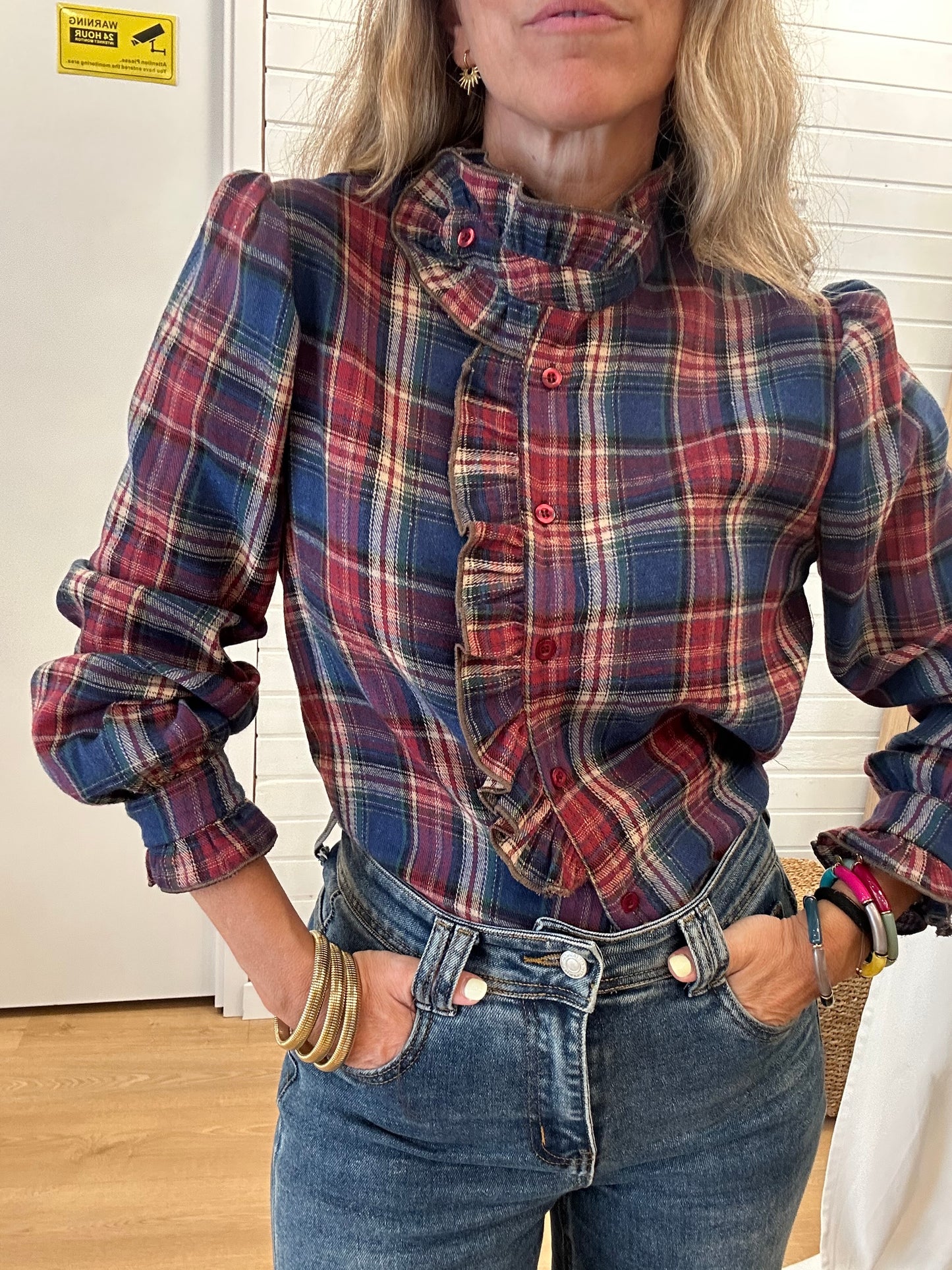 Camisa Tartán