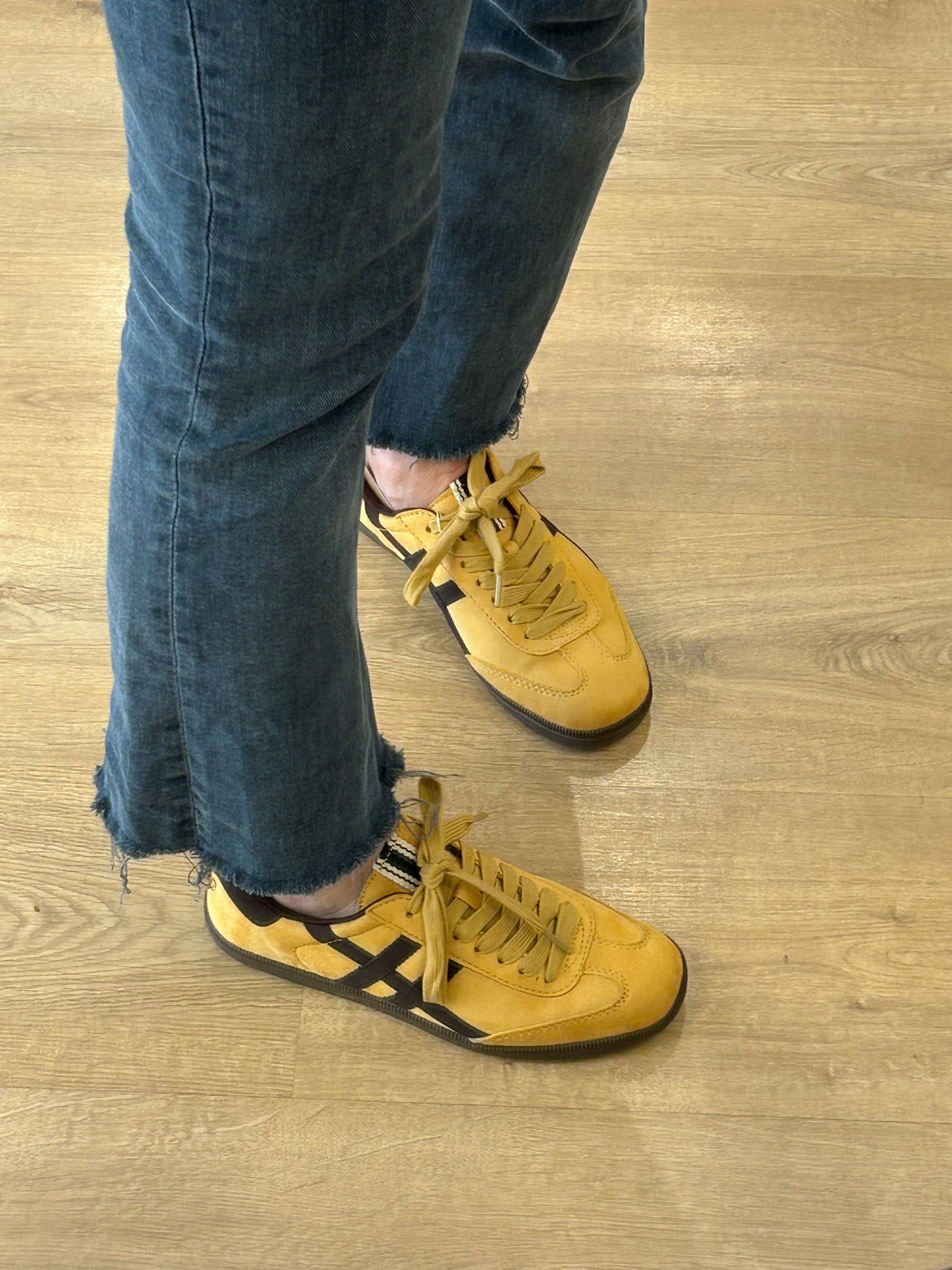 Bambas Autumn - Mostaza & Marrón