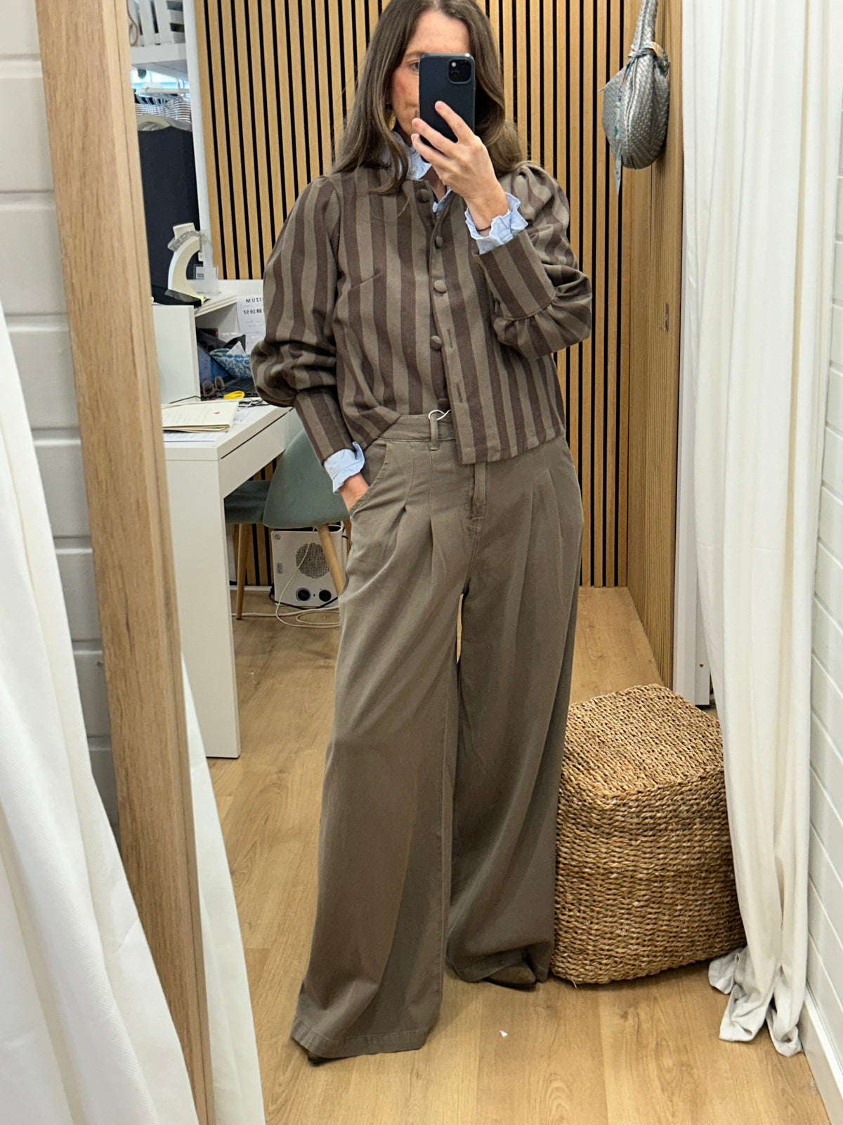 Pantalones Gabriela - Topo