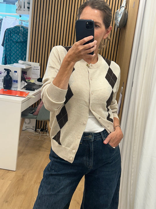 Cardigan Camila Crudo