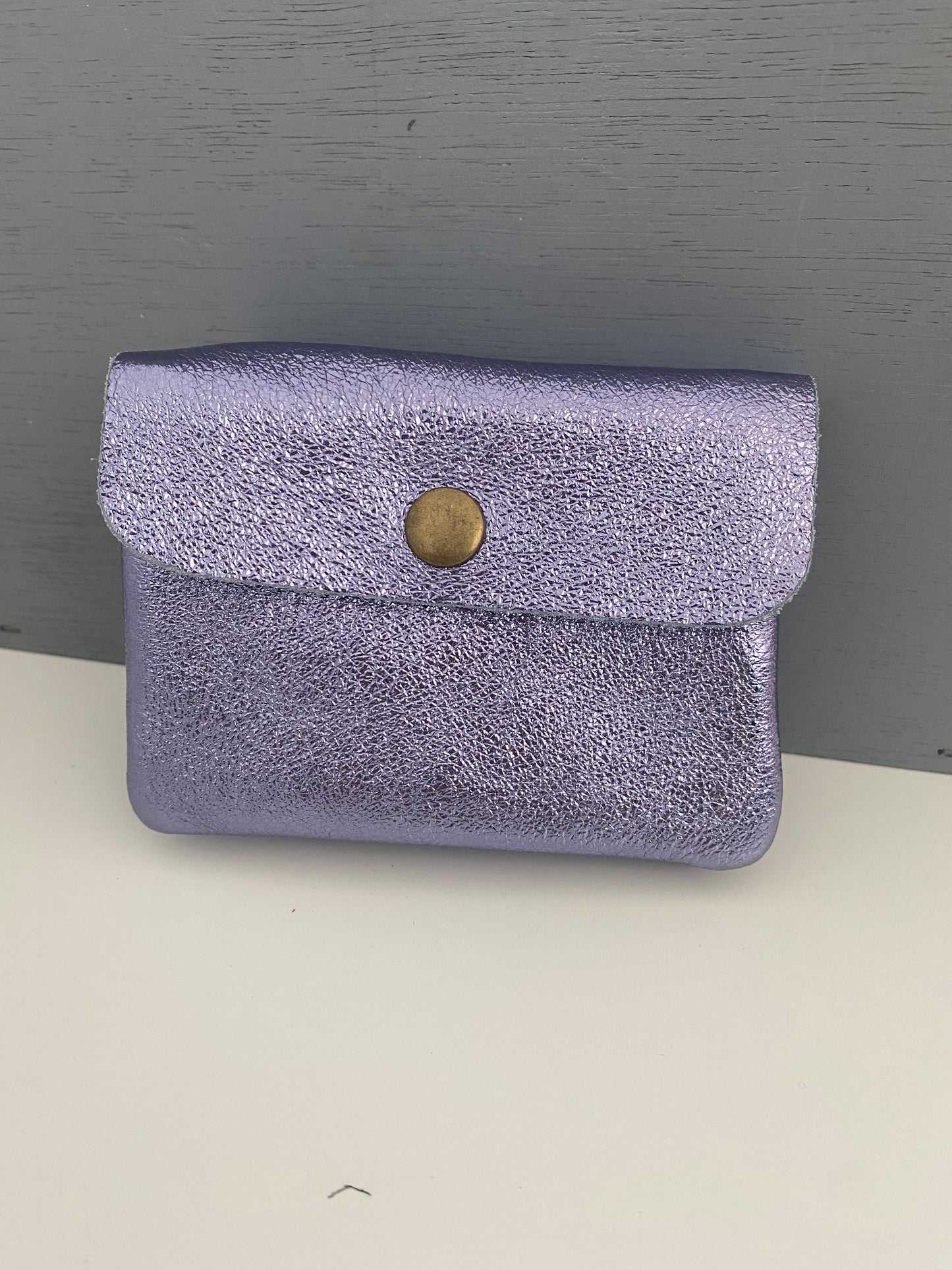Monedero  de piel (varios colores)