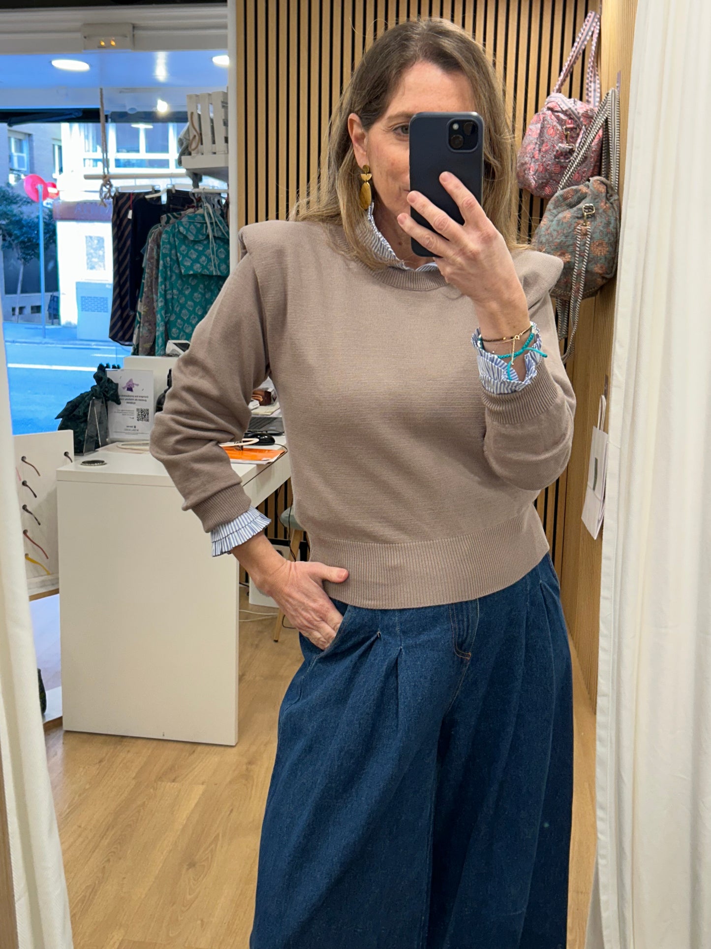 Jersey Tina - Beige