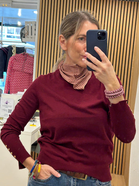 Bandana Vichy - Burdeos