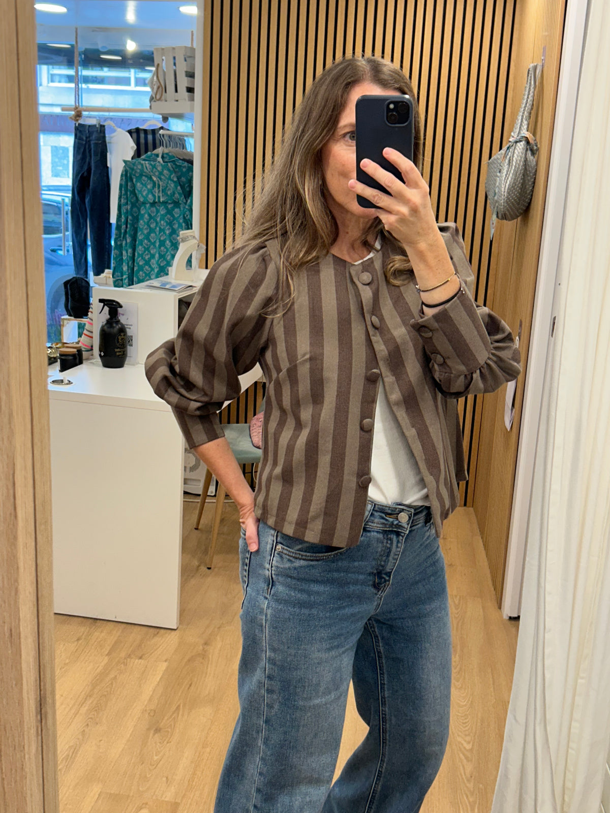 Chaqueta / Camisa Sofía - Choco & Topo