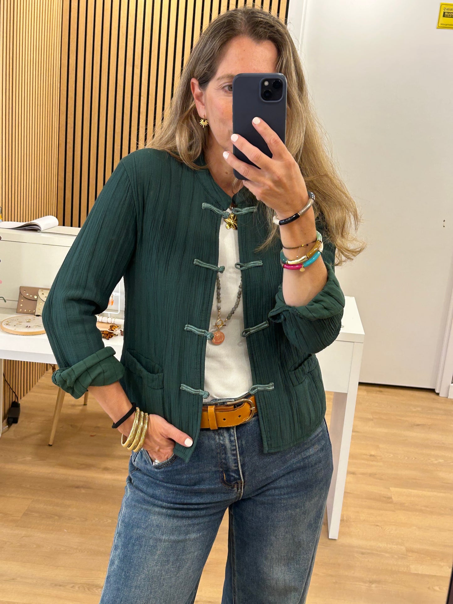 Chaqueta Mía - Verde