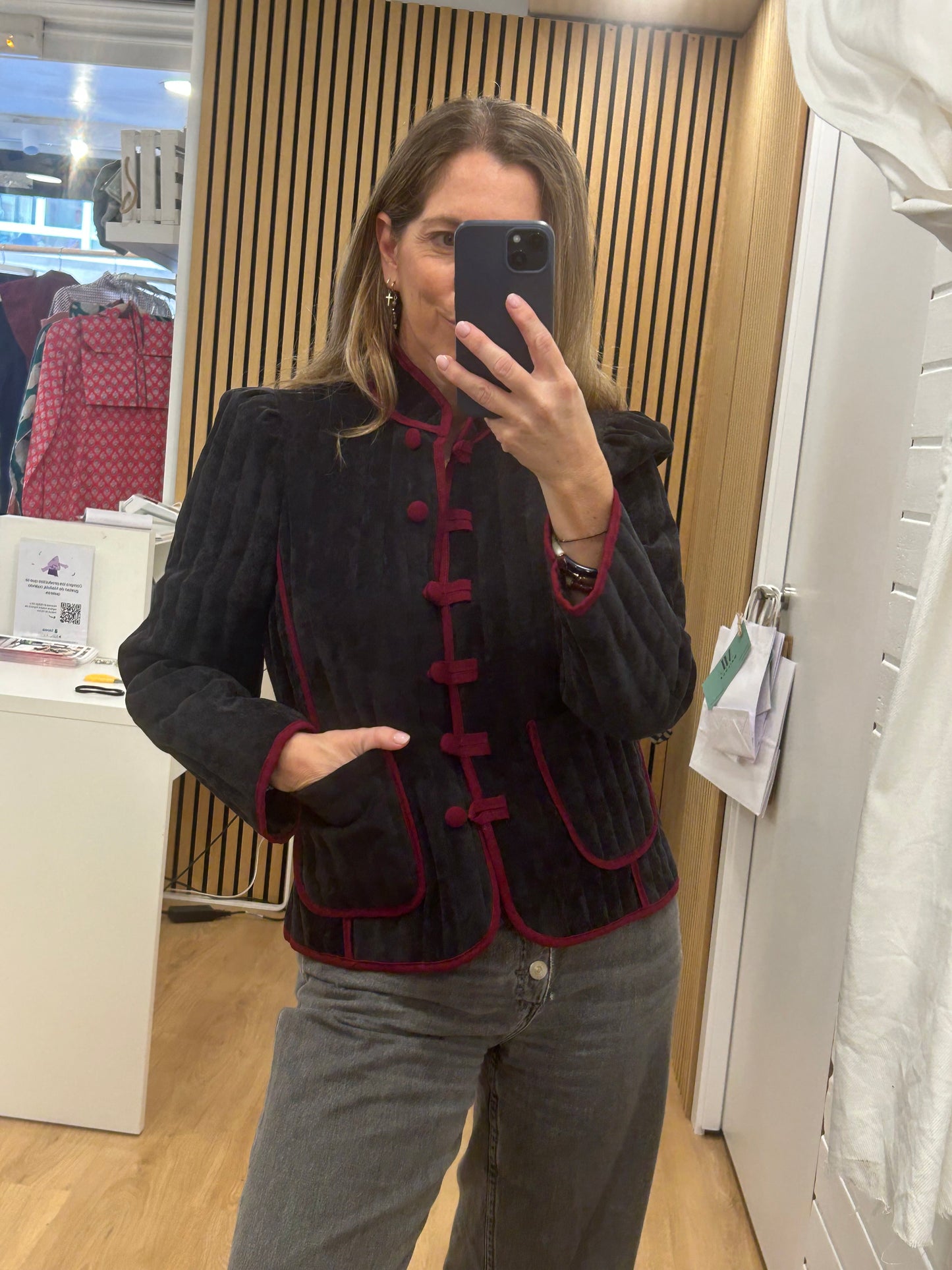 Chaqueta Valentina - Negro