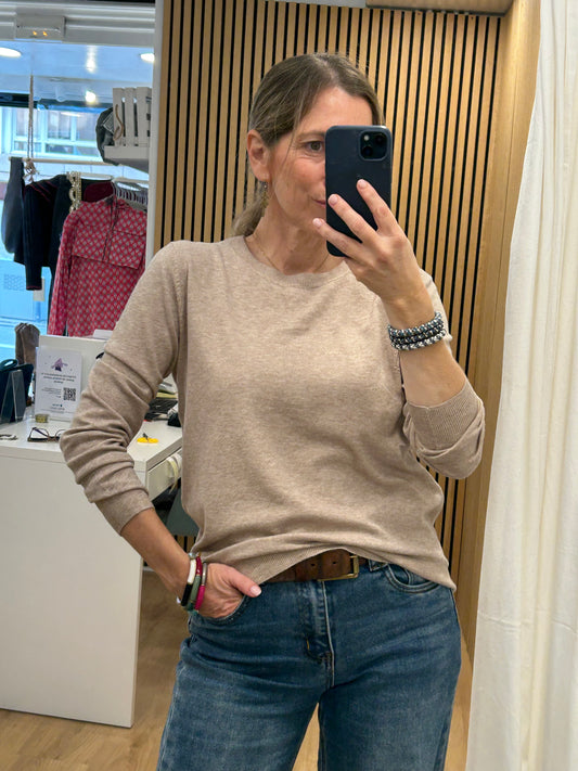 Jersey Básico - Beige