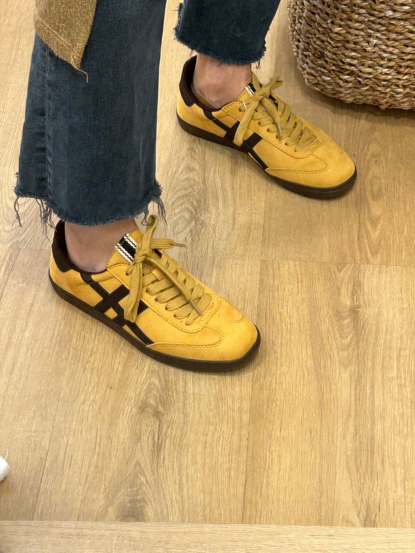 Bambas Autumn - Mostaza & Marrón