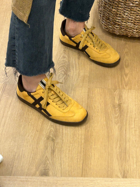 Bambas Autumn - Mostaza & Marrón