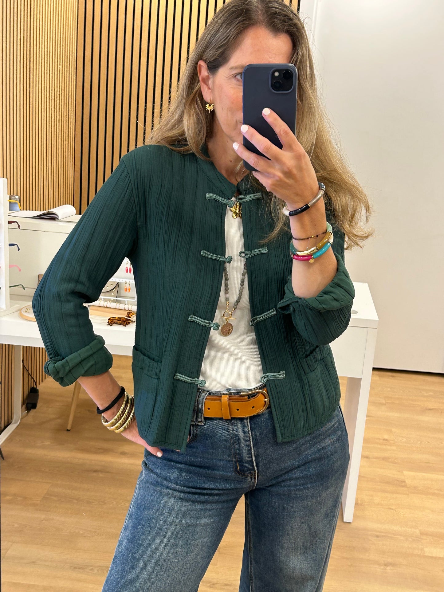 Chaqueta Mía - Verde