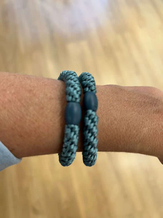 Goma de pelo KKnekki - Verde Agua