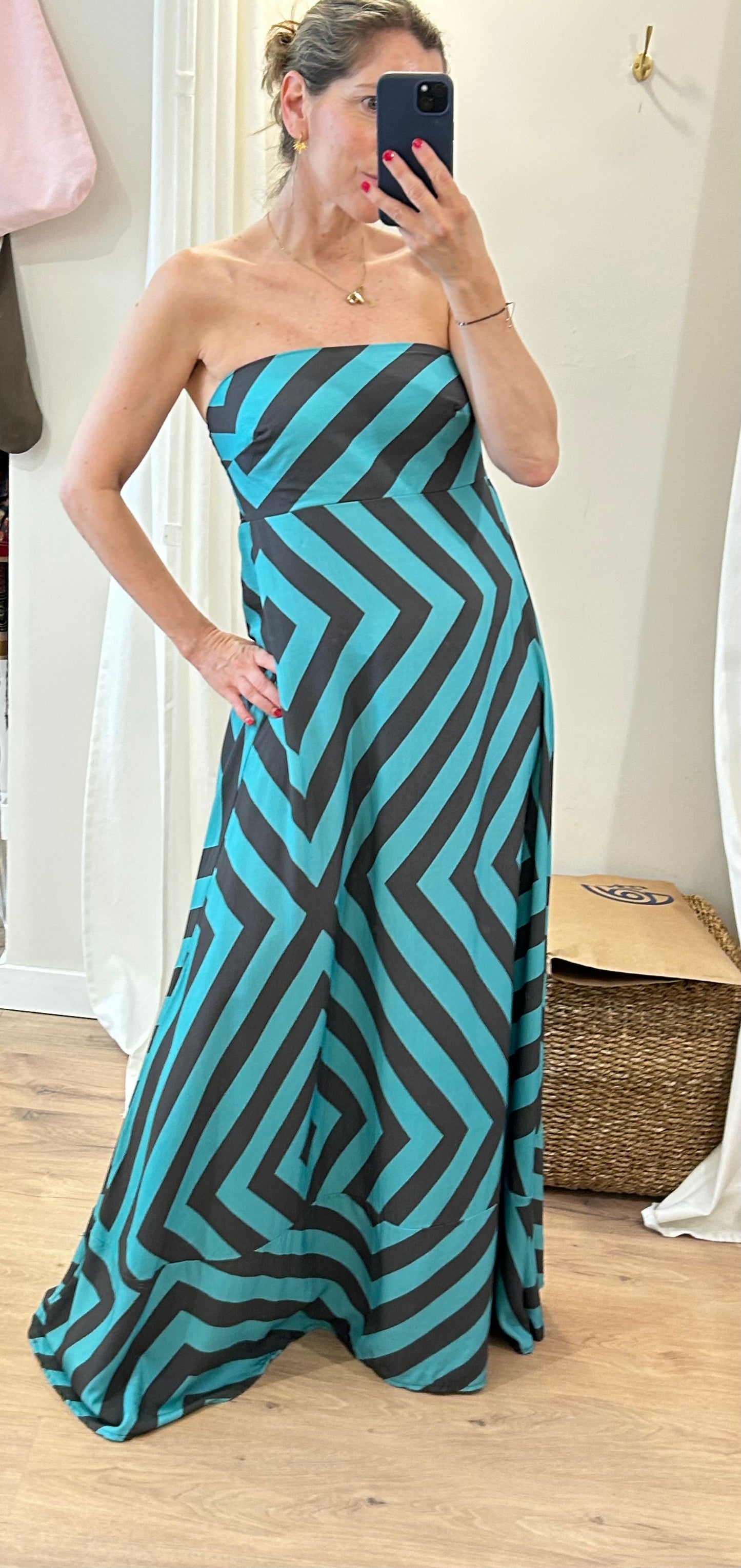Vestido Jávea Turquesa