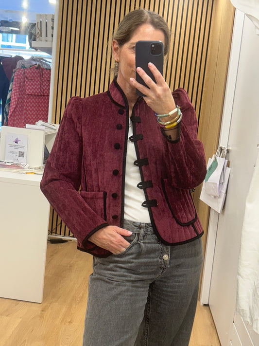 Chaqueta Valentina - Burdeos