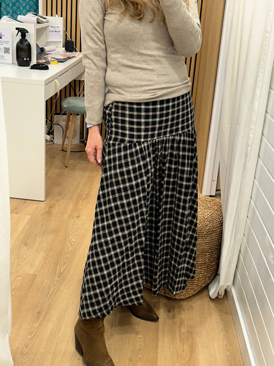 Falda Daniela  - Negro