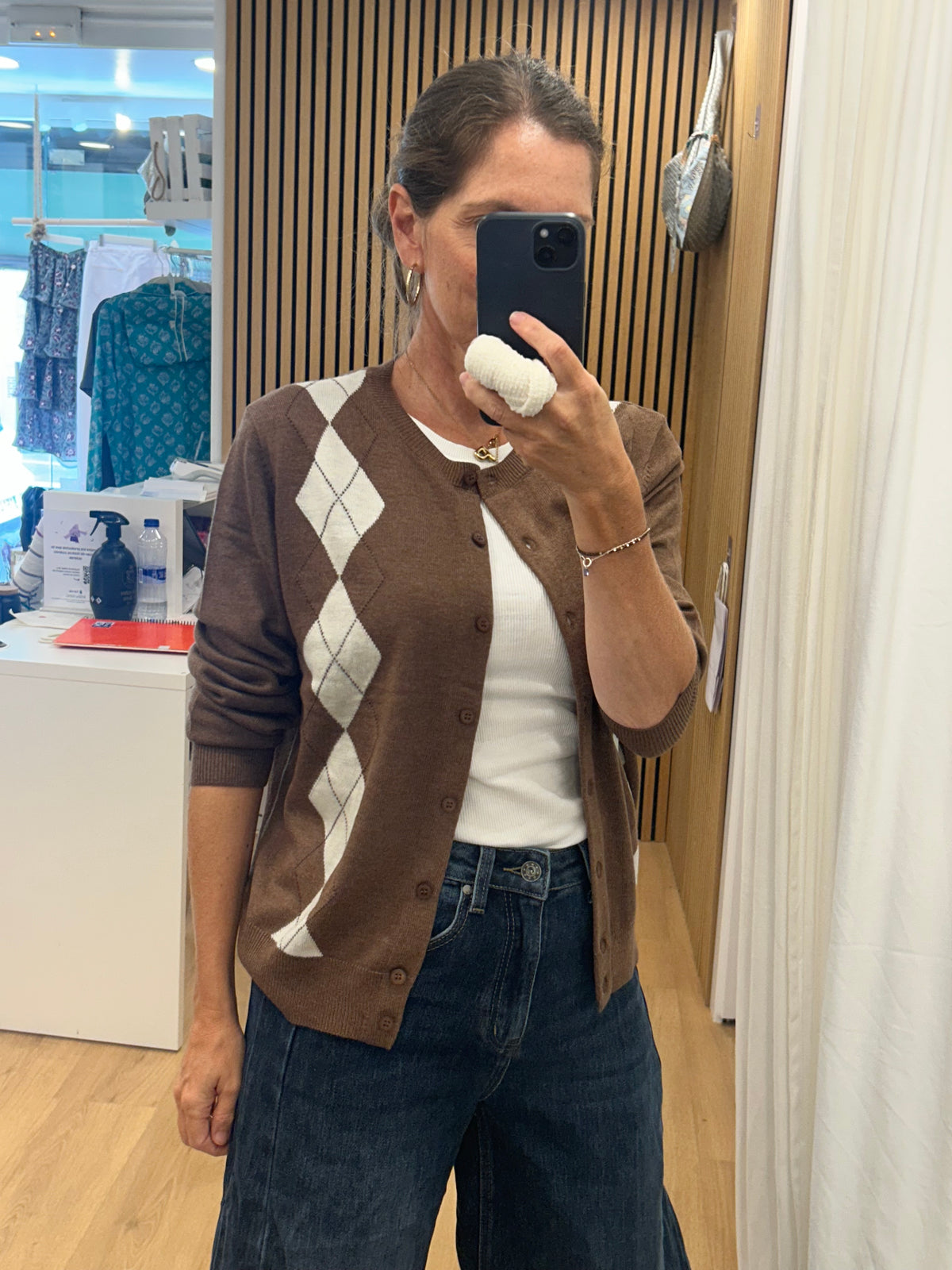 Cardigan Camila Chocolate