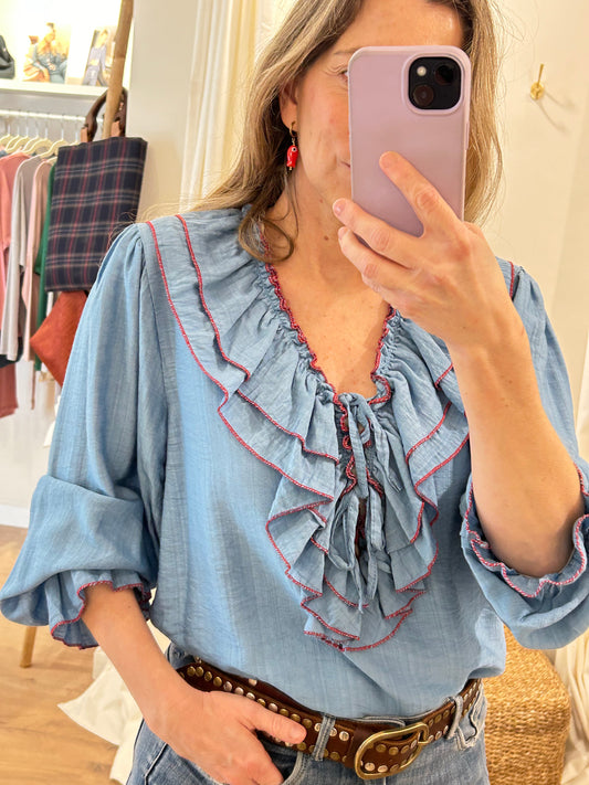 Camisa Rocío Azul
