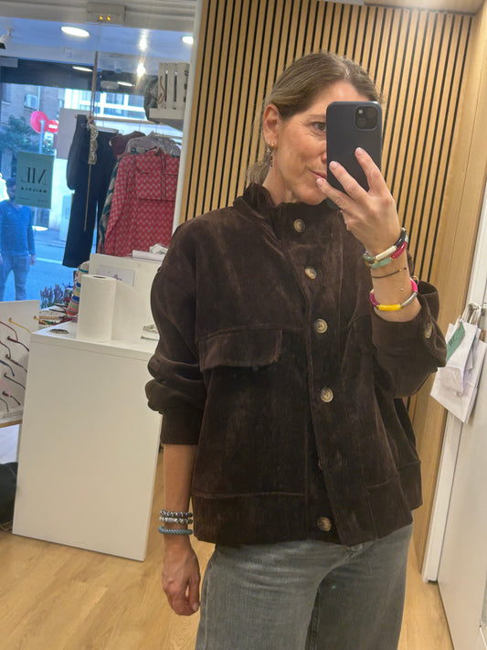 Cazadora Adriana - Chocolate