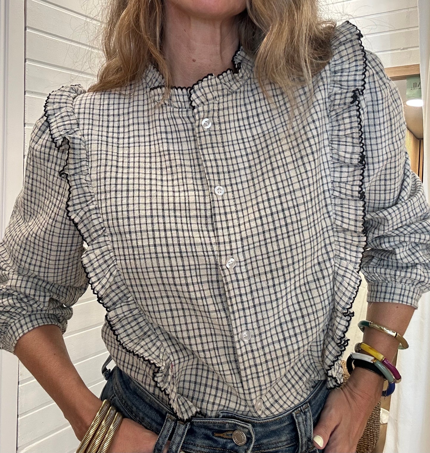 Camisa Delia - Azul