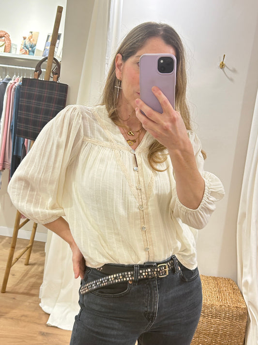 Blusa Inés - Beige