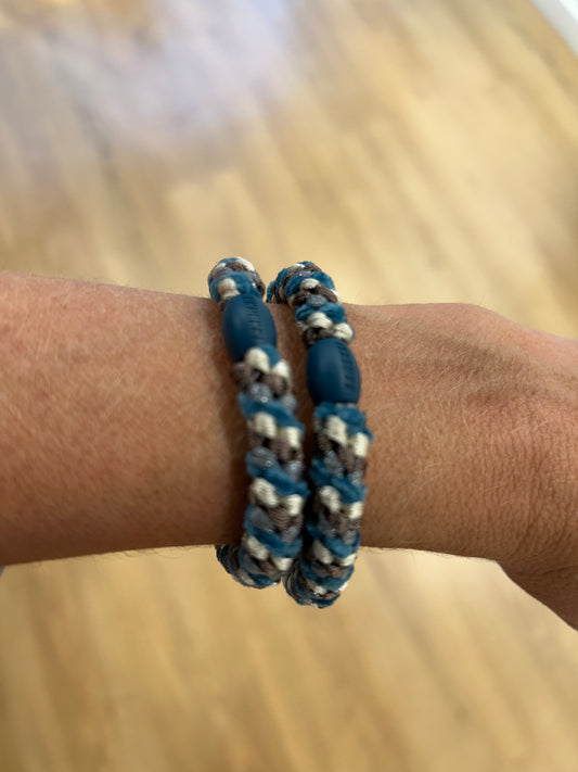 Goma de pelo KKnekki - Verde Agua Tricolor